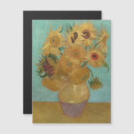Van Gogh - Sonnenblumen, 3. Version, Wiederholung Magneteinladung