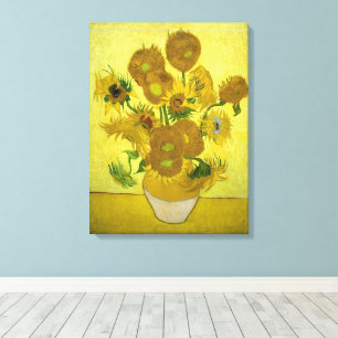 Van Gogh - Sonnenblumen, 4. Version, Wiederholung Leinwanddruck