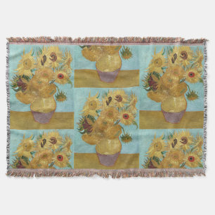 Van Gogh Sonnenblumen - Blau & Gelb Impressionismu Decke