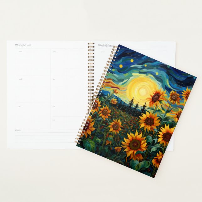 Van Gogh Sonnenblumen Gemälde Planer (Anzeige)