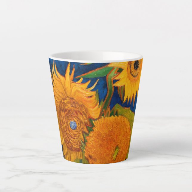 Van Gogh Sonnenblumen Milchtasse (Vorderseite)
