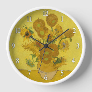 Van Gogh Sonnenblumen Uhr