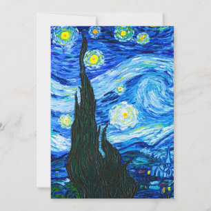 Van Gogh Starry Night Ankündigung