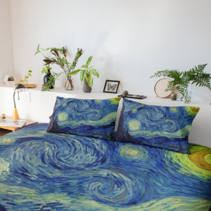Van Gogh Starry Night Betting Set Kissenbezug