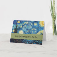 Van Gogh Starry Night Classic Impressionismus Art
