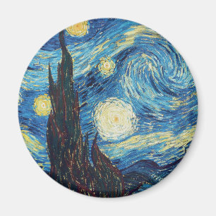 Van Gogh Starry Night Classic Impressionismus Art Magnet