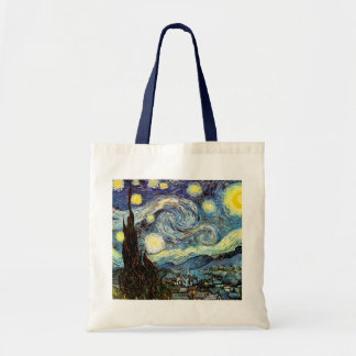 Van Gogh Starry Night Fine Art Tragetasche