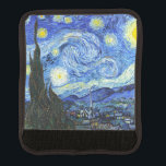 VAN GOGH Starry Night Gepräckgriffwickel<br><div class="desc">"van gogh vincent", Sternennacht, "berühmtes Gemälde", Vintag, Sterne, Himmel, "Fine Art", blau</div>
