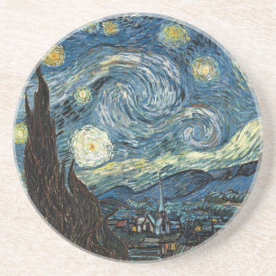 Van Gogh Starry Night Getränkeuntersetzer