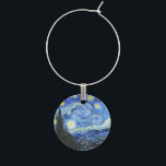 VAN GOGH Starry Night Glasmarker<br><div class="desc">"van gogh vincent", Sternennacht, "berühmtes Gemälde", Vintag, Sterne, Himmel, "Fine Art", blau</div>