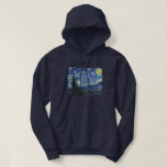 Van Gogh * Starry Night Hoodie<br><div class="desc">Die Sternennacht von Van Gogh. 
Besuchen Sie bitte meinen Laden für interessanteres Design und mehr Farbwahl => zazzle.com/iwheels*</div>