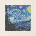 Van Gogh Starry Night. Impressionismus Vintage Kun Schal<br><div class="desc">Van Gogh "The Starry Night" Schal.</div>