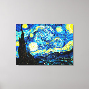 Van Gogh - Starry Night Leinwanddruck