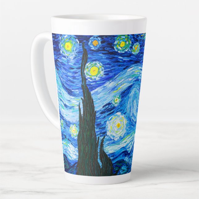 Van Gogh Starry Night Milchtasse (Linke Ecke)