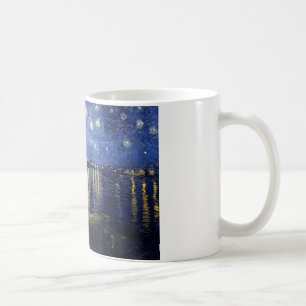 Van Gogh Starry Night Over Rhone Kaffeetasse