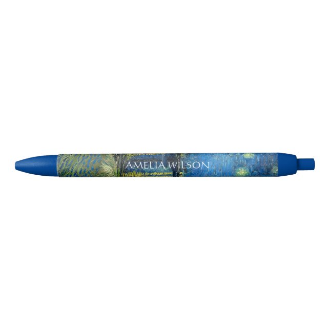 Van Gogh – Starry Night Over the Rhône – Custom Kugelschreiber (Vorderseite)