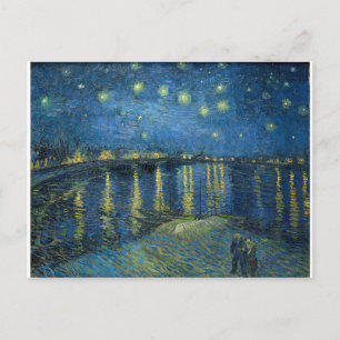 Van Gogh: Starry Night Over the Rhone Postkarte