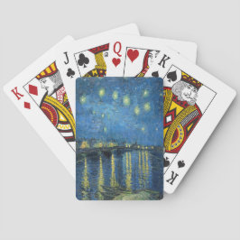 van Gogh Starry Night Over the Rhone Spielkarten
