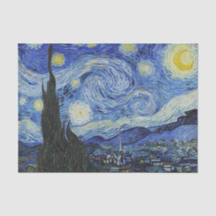 Van Gogh Starry Night Painting Seidenpapier
