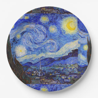 Van Gogh , “Starry Night” Pappteller