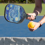 Van Gogh - Starry Night Pickleball Schläger<br><div class="desc">Starry Night, berühmtes Gemälde von Vincent van Gogh.</div>