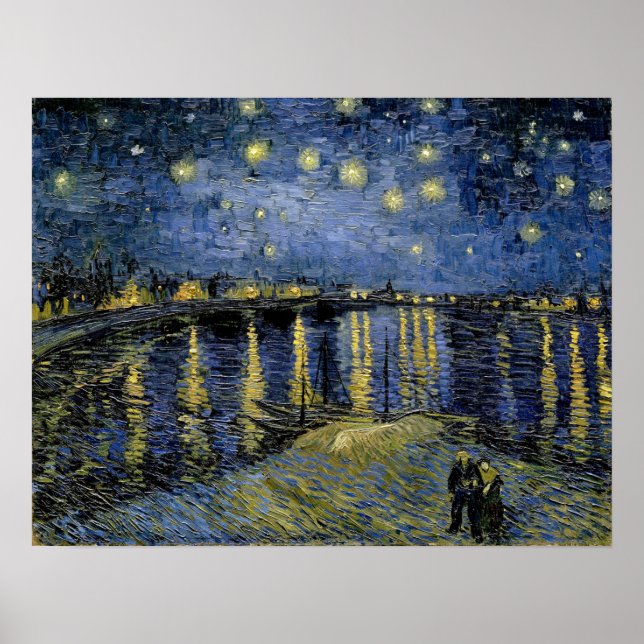 Van Gogh - Starry Night Poster (Vorne)