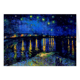 Van Gogh Starry Night Rhone (F474) Art