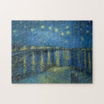 Van Gogh Starry Night Rhone Painting<br><div class="desc">Vincent Van Gogh (30. März 1853 - 29. Juli 1890) war ein einflussreicher niederländischer postimpressionistischer Maler. Dieses Gemälde ist die Sternennacht über der Rhone.</div>