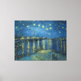 Van Gogh Starry Night Rhone Painting Leinwanddruck