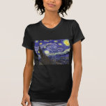 Van Gogh Starry Night T-Shirt<br><div class="desc">Van Gogh Starry Night</div>