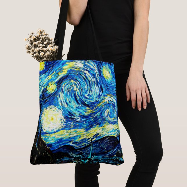 Van Gogh - Starry Night Tasche (Von Nahem)