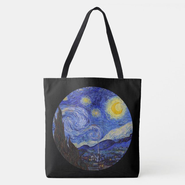 van Gogh , “ Starry Night ” Tasche (Vorderseite)
