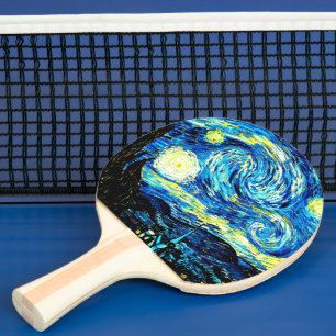 Van Gogh - Starry Night Tischtennis Schläger