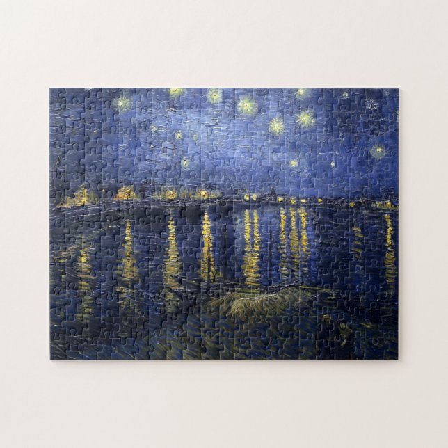 Van Gogh Starry Night über der Rhone (Horizontal)
