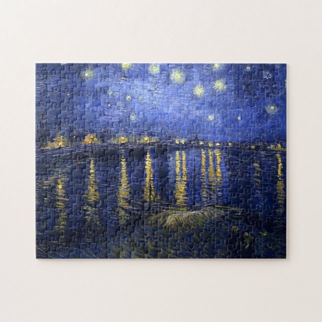 Van Gogh: Sternenklare Nacht über der Rhône (Horizontal)