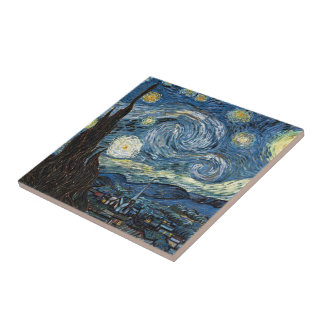 Van Gogh Sternennacht Fliese