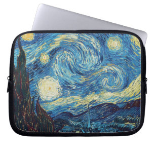 Van Gogh Sternennacht Klassische Impressionismus K Laptopschutzhülle