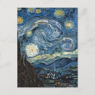 Van Gogh Sternennacht Postkarte