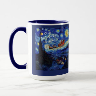 Van Gogh Sternennacht St. Nikolaus in St. Remy Tasse