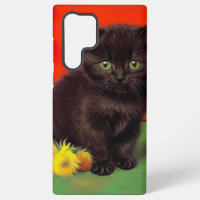 Van Gogh Stil Schwarze Katze
