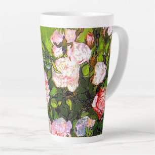 Van Gogh Still Life mit rosa Roses Milchtasse