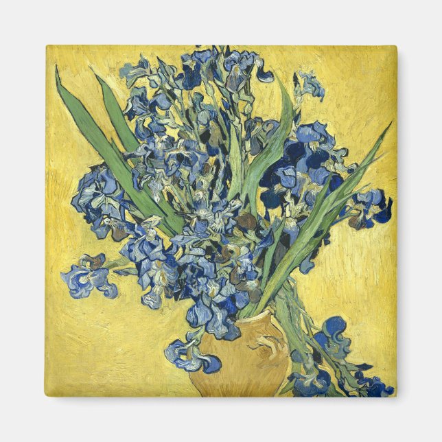Van Gogh Still Life Vase, Ire (F678) Fine Art Magnet (Vorne)