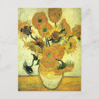 Van Gogh - Still Life Vase mit 14 Sonnenblumen