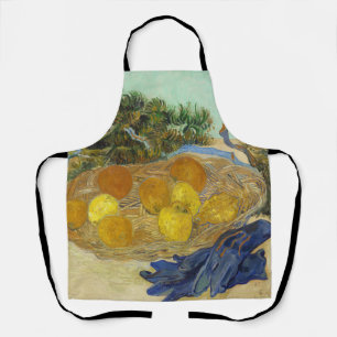 Van Gogh Stillleben mit Orangen, Zitronen und blau Schürze