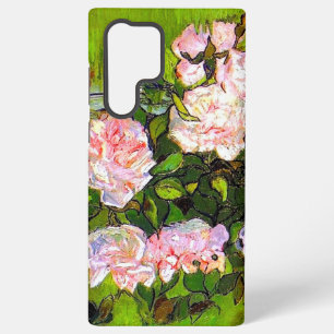 Van Gogh Stillleben mit rosa Rosen Samsung Galaxy Hülle
