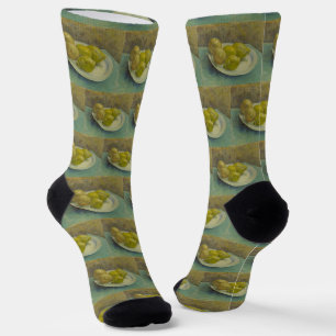 Van Gogh StillLife Dish mit Zitrusfrüchtemalerei Socken