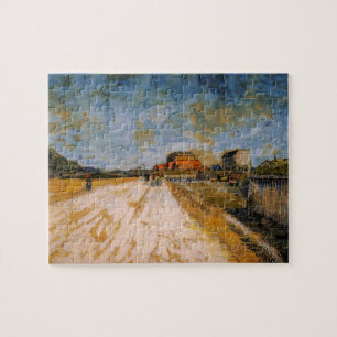 Van Gogh Straße neben den Pariser Stadtmauern