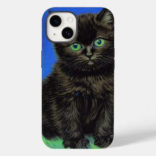 Van Gogh Style Black Kitten Case-Mate iPhone 14 Hülle