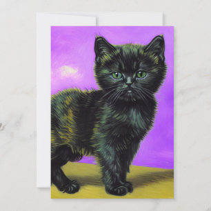 Van Gogh Style Cat Ankündigung