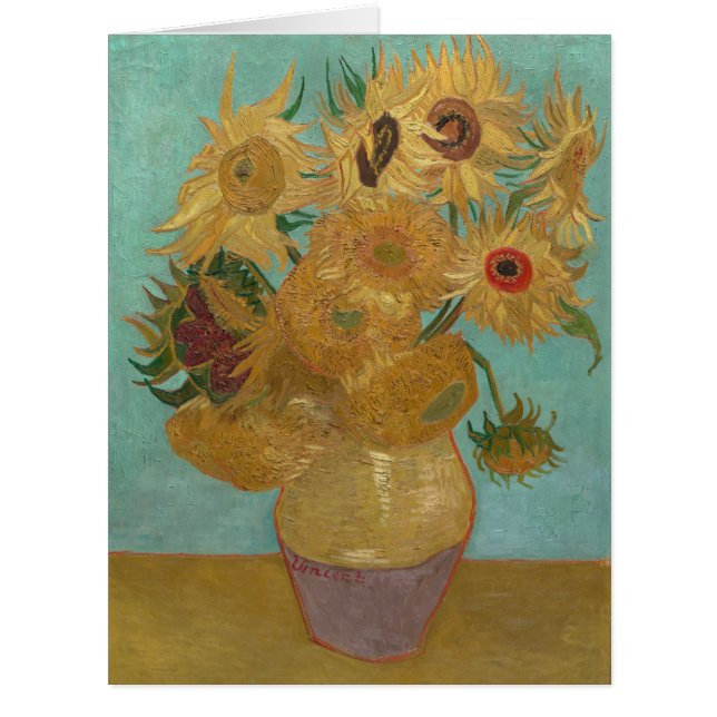 Van Gogh - Sunflowers, 3ème version, répétition (Devant)